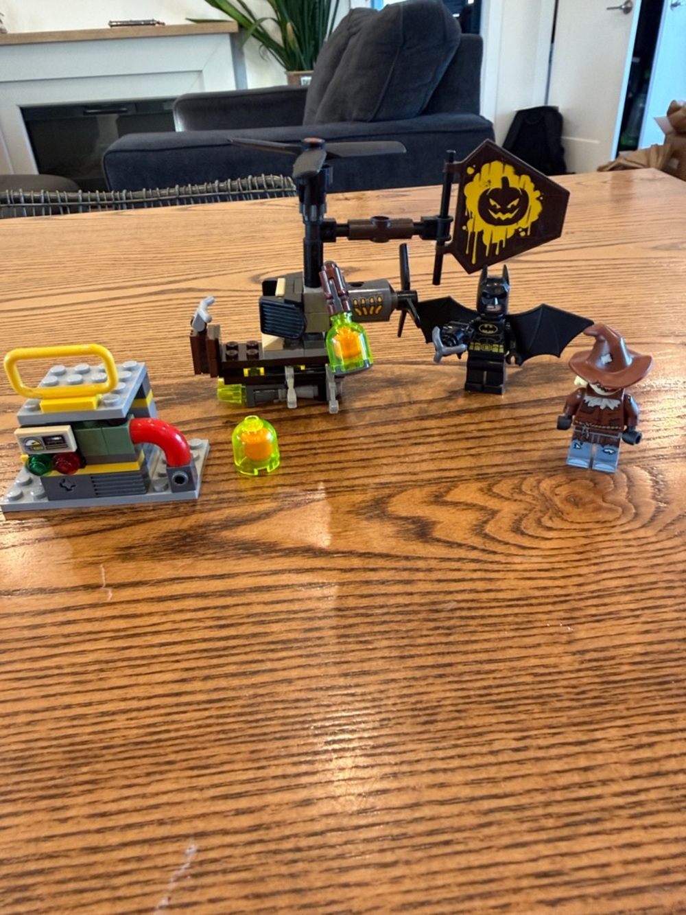 Lego The Batman Movie SCARECROW FEARFUL FACE-OFF #70913